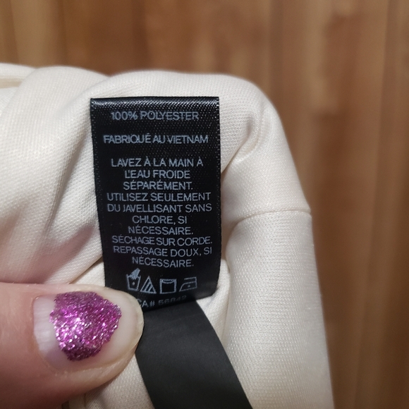 Express Mini Dress Small Multicolor Blouson Halter Strap Fully Lined Boho - Picture 5 of 5